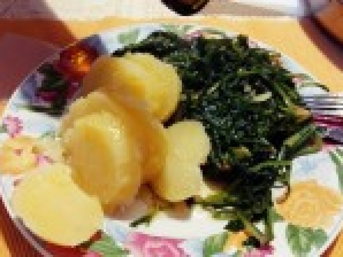 Λάχανα με  πατάτες και  χοντρό αλάτι: Οι γεύσεις μιας άλλης εποχής