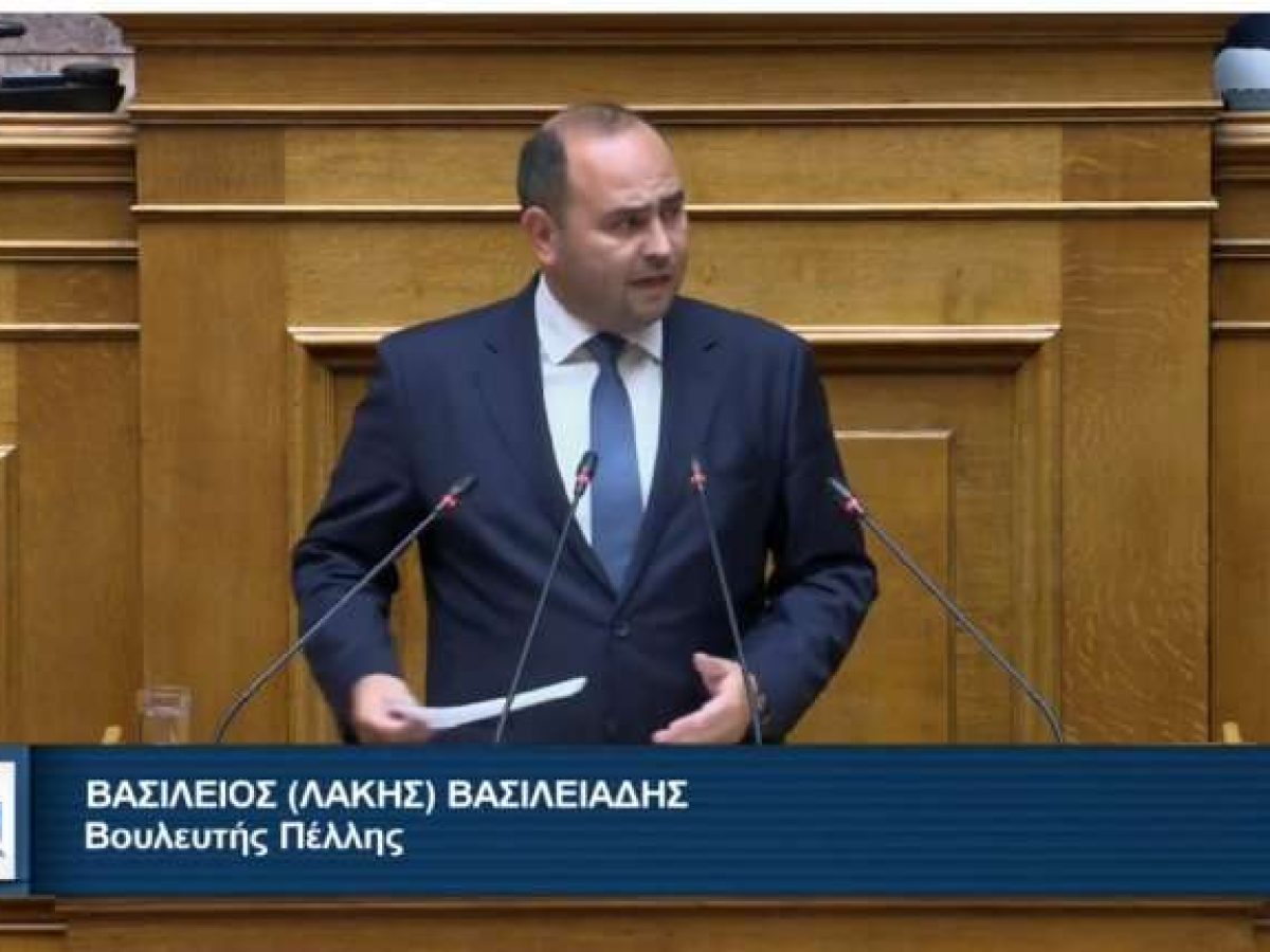 Λάκης Βασιλειάδης: Ένταξη Έργων για όλους τους Δήμους της Πέλλας