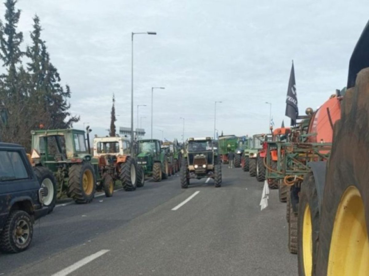 Λάρισα: Απο παρακαμπτηρίους η κίνηση των οχημάτων στον κόμβο της Νίκαιας – Σύσκεψη αγροτών