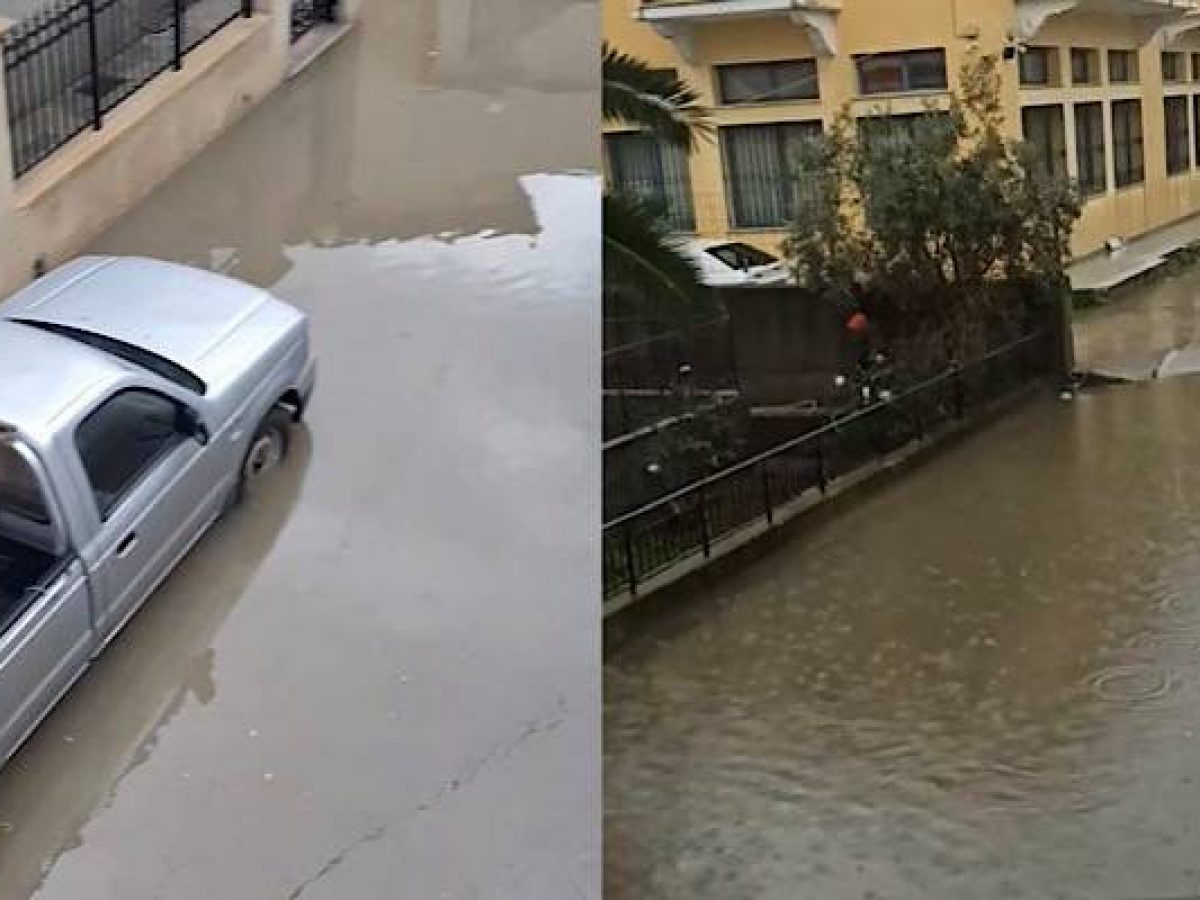 Λήμνος: Χριστούγεννα με δυνατή νεροποντή! (Video)