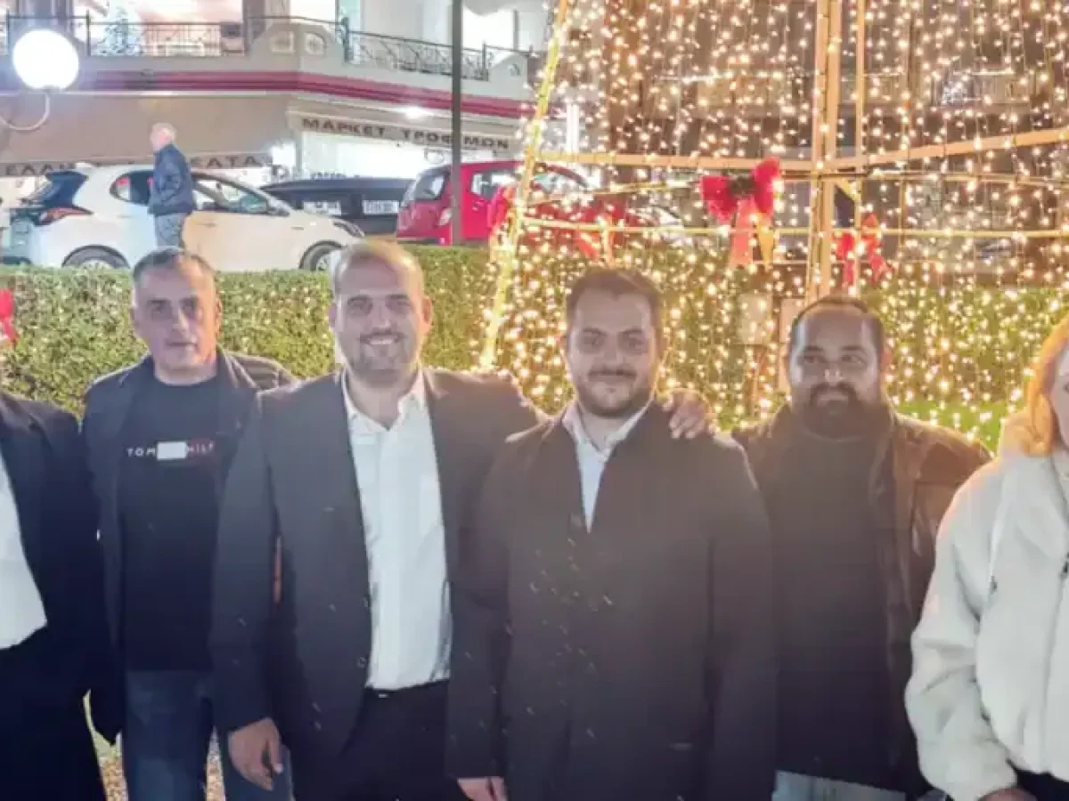 Μαγική έναρξη των Χριστουγεννιάτικων εκδηλώσεων στο Μαρκόπουλο