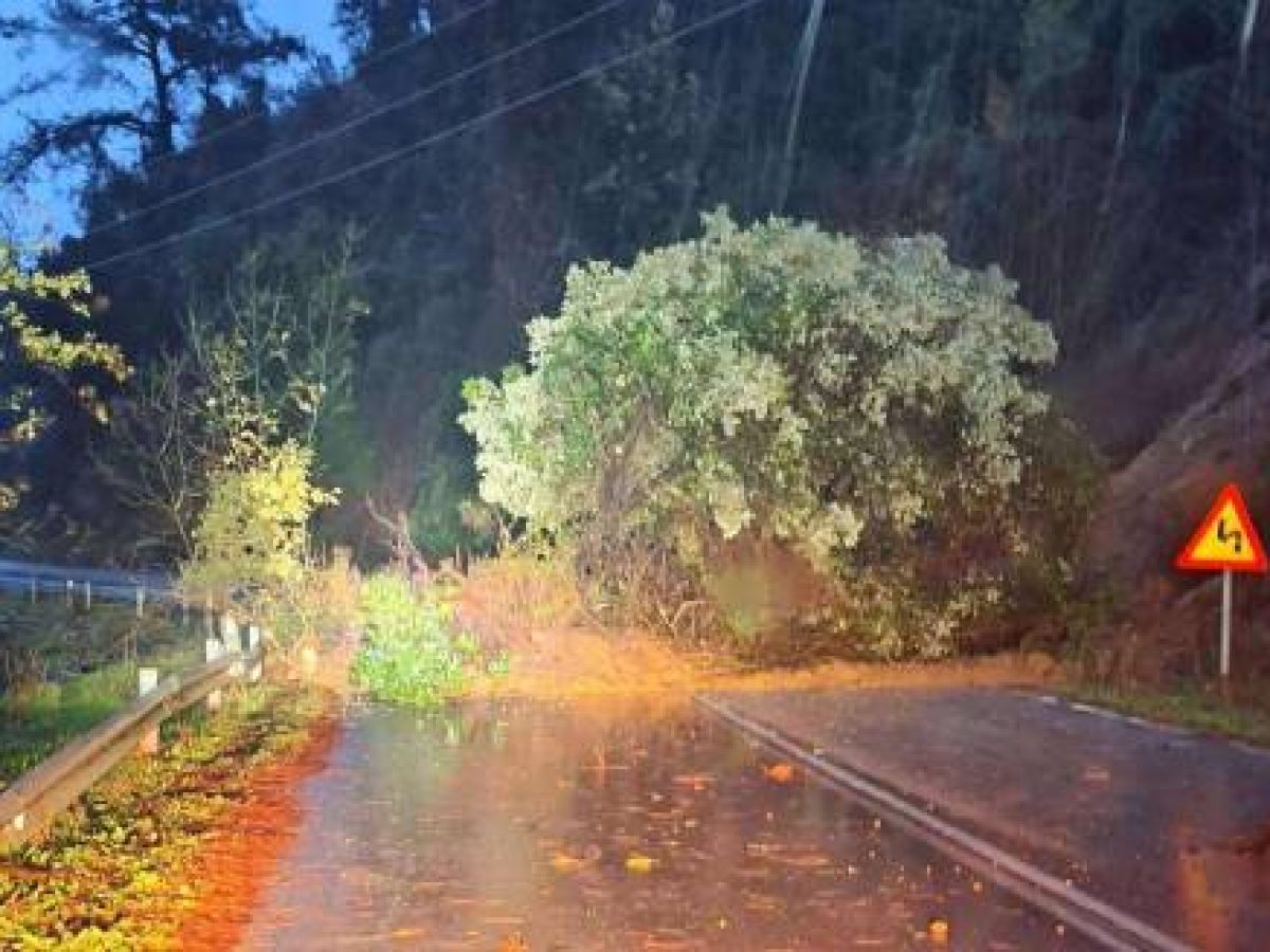 Μεγάλες καταστροφές ξανά στη Θάσο λόγω βροχοπτώσεων – φωτογραφίες