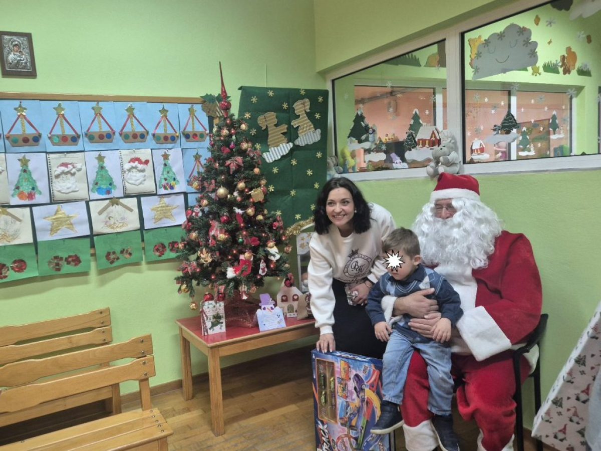 Μικρή γιορτή, μεγάλη χαρά στον Παιδικό Σταθμό Μακρυχωρίου παρουσία του Δημάρχου Γ. Μανώλη