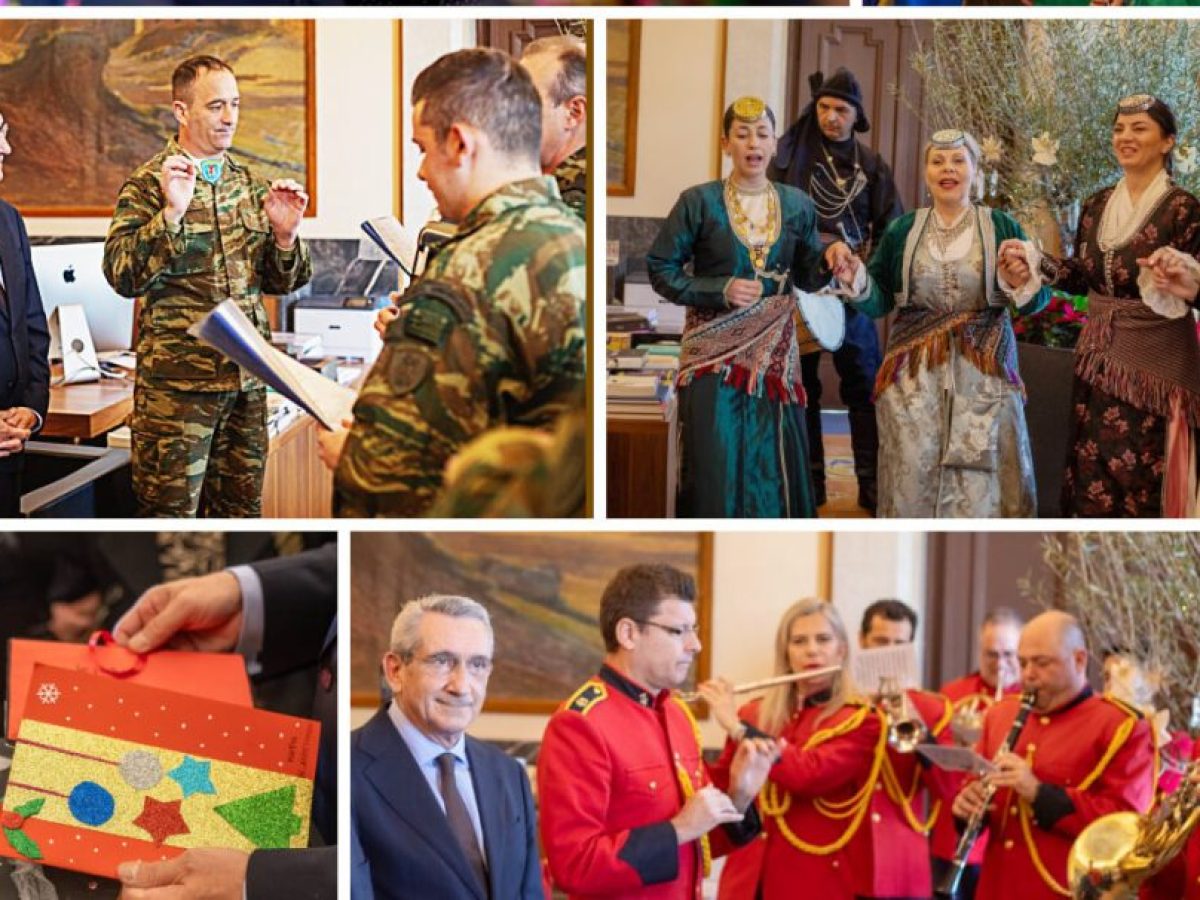 Μήνυμα παράδοσης και διαχρονικών αξιών από τον Γιώργο Χατζημάρκο μέσα από τα γραφεία της Περιφέρειας Νοτίου Αιγαίου