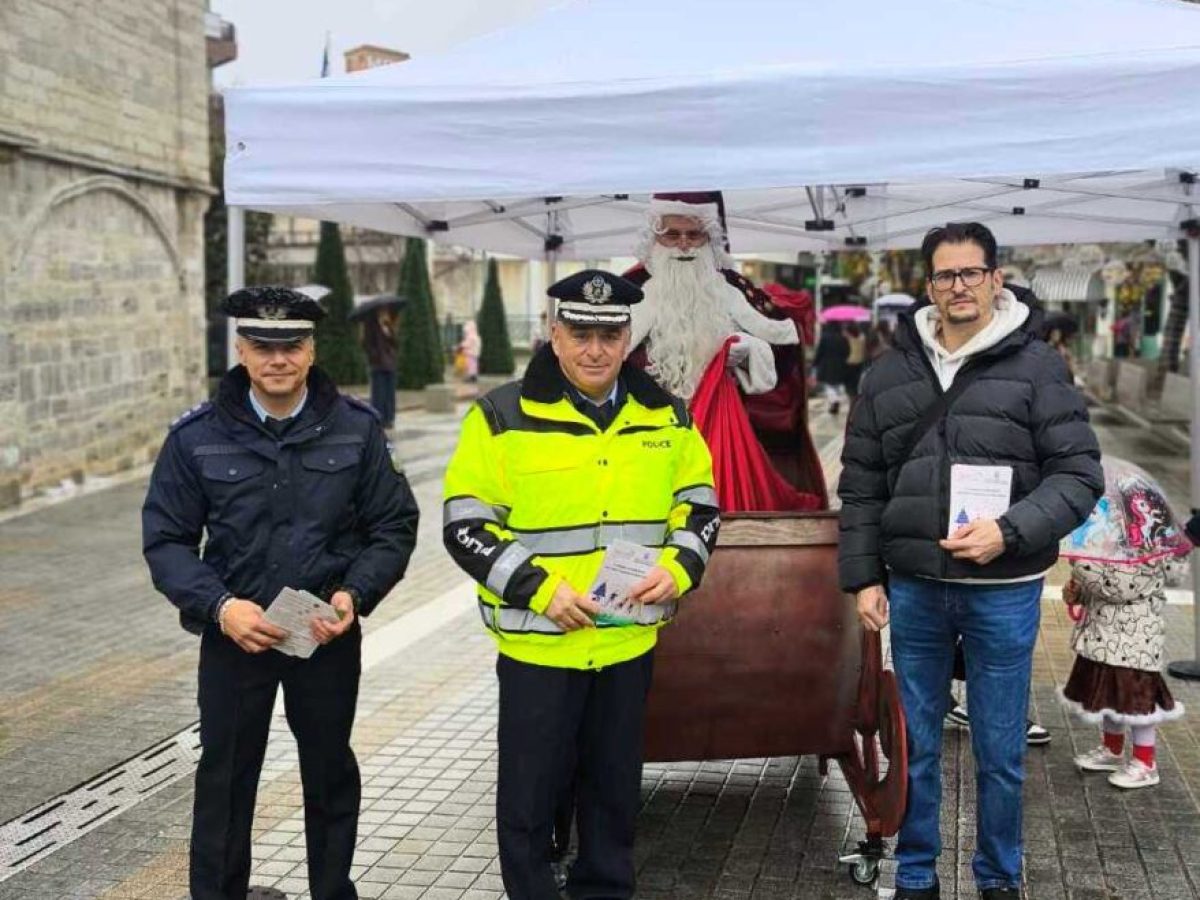 Μήνυμα σεβασμού και οδικής ασφάλειας από την Τροχαία Κοζάνης με τη συμμετοχή του Συλλόγου ΑμεΑ