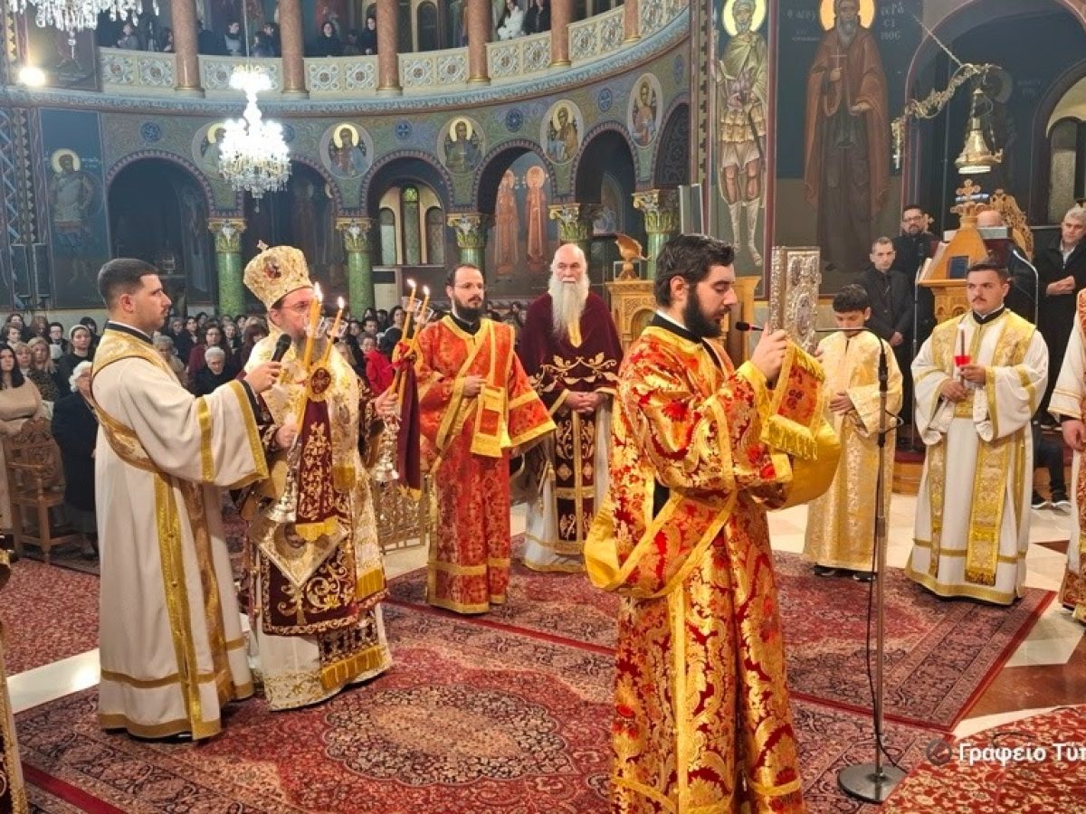 Μητρόπολη Αιτωλοακαρνανίας: Με λαμπρότητα εορτάστηκε η μεγάλη Δεσποτική Εορτή των Χριστουγέννων
