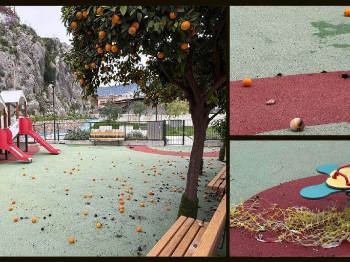 Ναύπλιο: Εικόνες ντροπής σε παιδική χαρά! Δείτε σε τι μαύρο χάλι την κατάντησαν… Ακούει κανείς στον Δήμο;