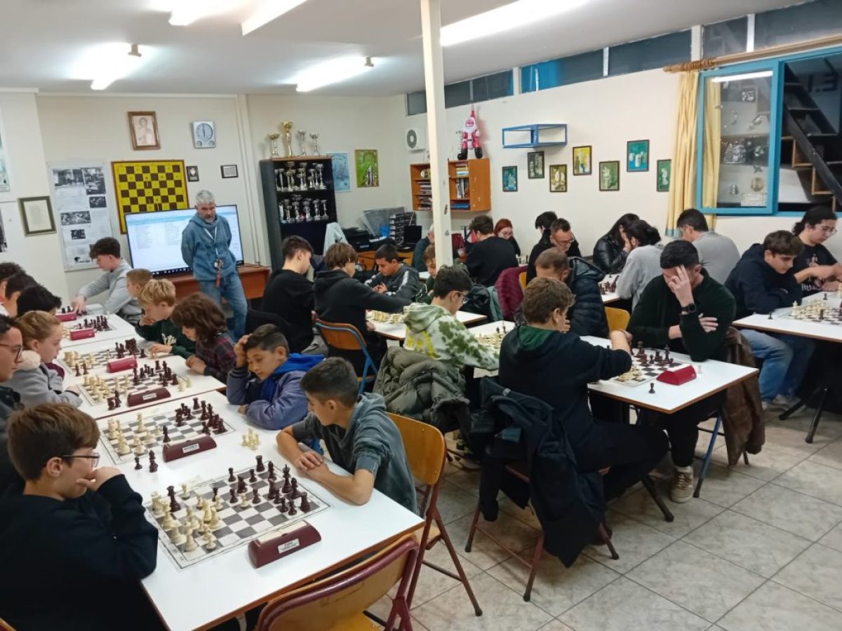 ΝΟ Καλαμάτας: Με δυο σκακιστικά τουρνουά αποχαιρέτησαν το 2025