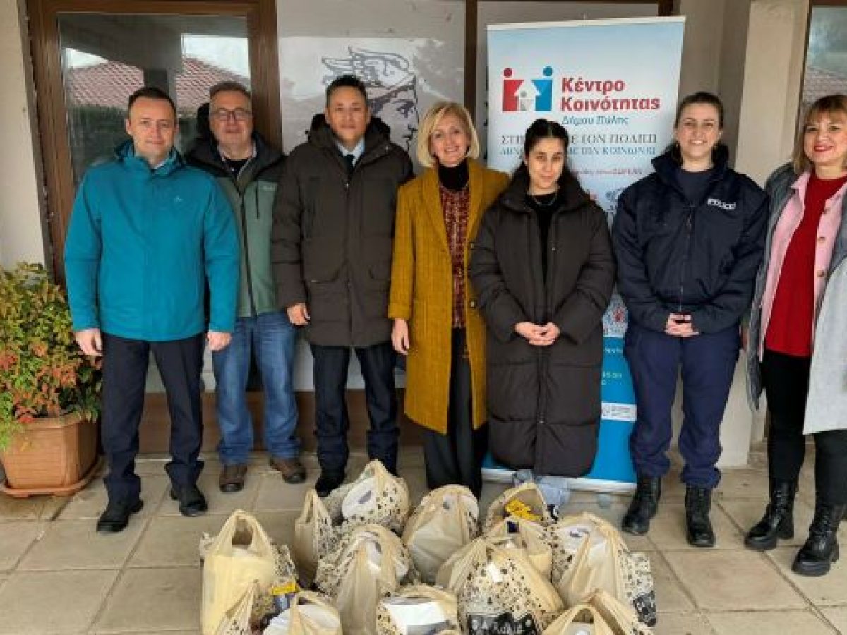 Ο Δήμος Πύλης στηρίζει έμπρακτα τους ευάλωτους συμπολίτες  ενόψει Χριστουγέννων