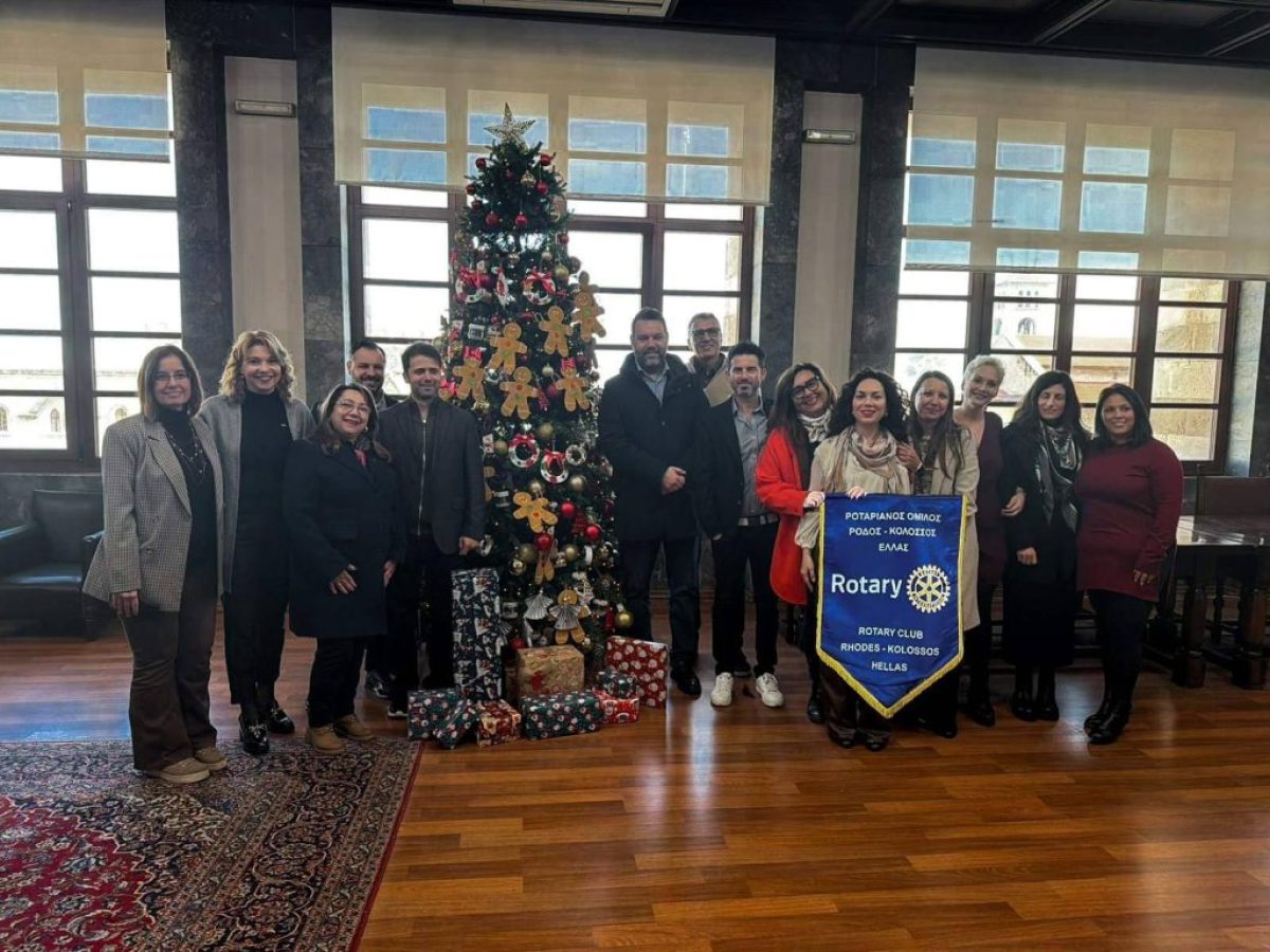 Ο Ροταριανός Όμιλος Ρόδος-Κολοσσός για 5η χρονιά στηρίζει τον Ξενώνα Φιλοξενίας Κακοποιημένων Γυναικών στη Ρόδο