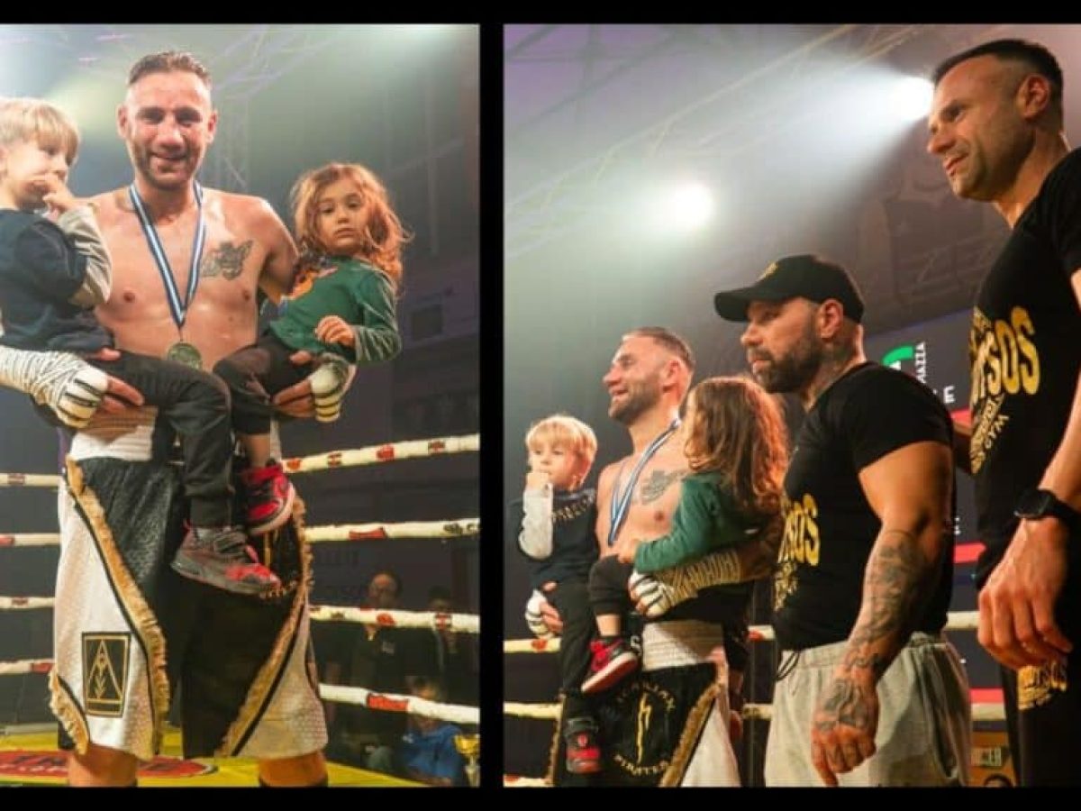 Ωραίες εικόνες στον τελευταίο επί ελληνικού εδάφους αγώνα του Ισίδωρου Μπινίκου