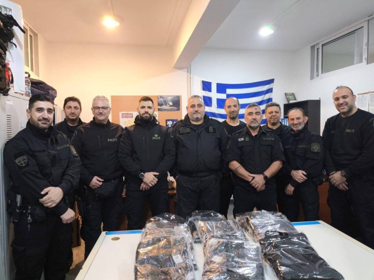 Προσφορά υλικοτεχνικού εξοπλισμού από το Σωματείο Ειδικών Φρουρών Αν. Μακεδονίας – Θράκης