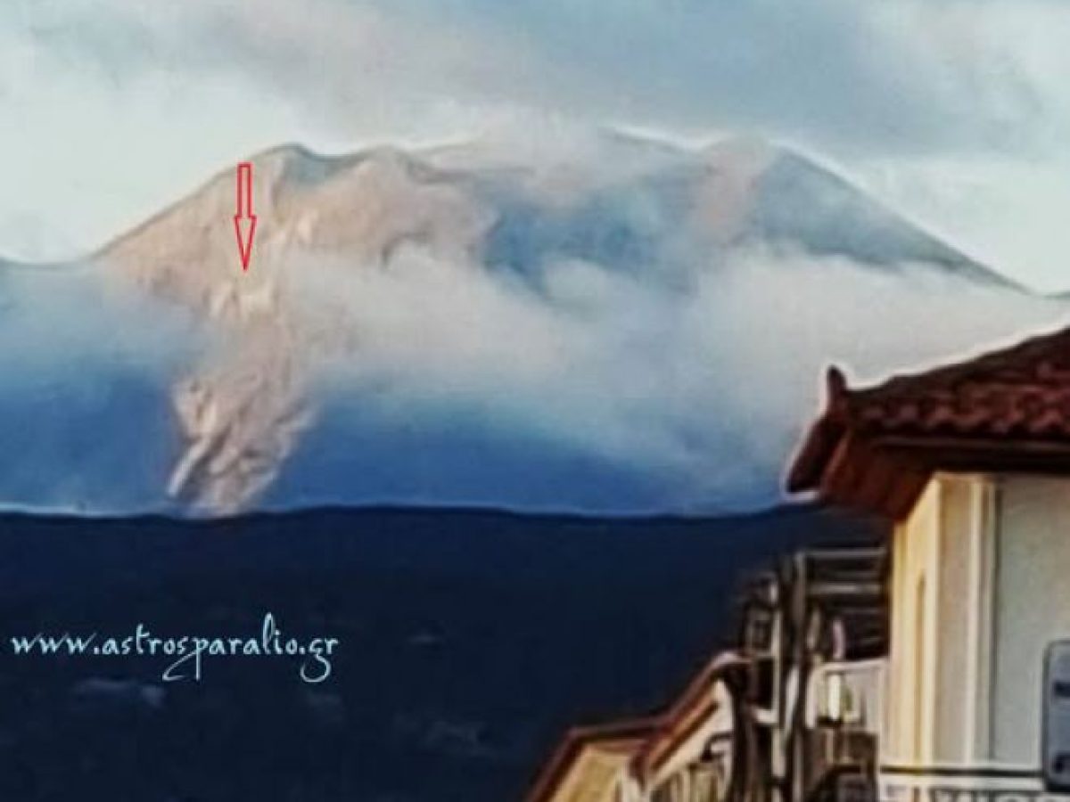 Πρώτο χιόνι στην κορυφή του Πάρνωνα