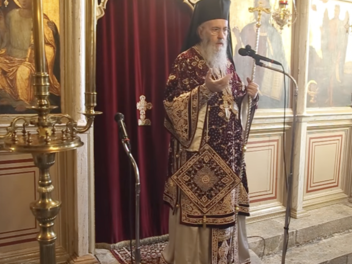 Πρωτομάρτυρος Στεφάνου-Θείο κήρυγμα Ναυπάκτου Ιεροθέου