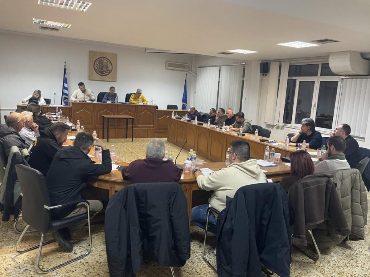 Ψηφίστηκαν το Τεχνικό Πρόγραμμα, τα Δημοτικά Τέλη και ο Προϋπολογισμός του 2026