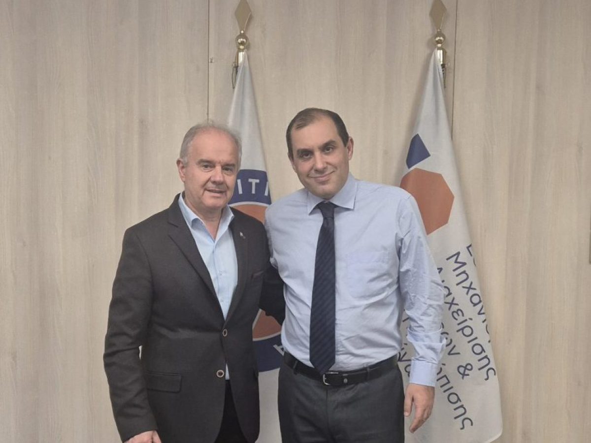 Συνάντηση Δημάρχου Τεμπών με τον Υφυπουργό Κλιματικής Κρίσης και Πολιτικής Προστασίας