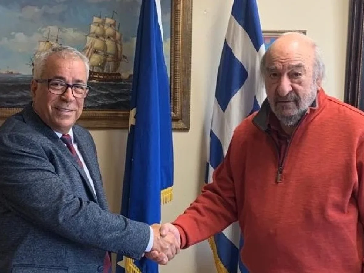 Συνάντηση Γ. Νικητιάδη με το νέο διοικητή του νοσοκομείου Ρόδου