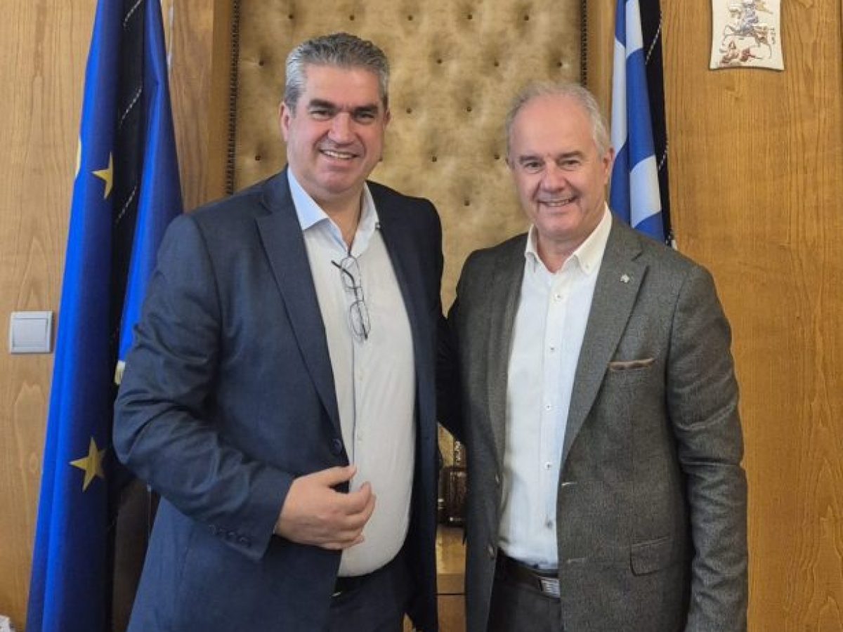Συνάντηση του Δημάρχου Τεμπών με τον Γενικό Γραμματέα  Υποδομών για κρίσιμα έργα στον Δήμο Τεμπών