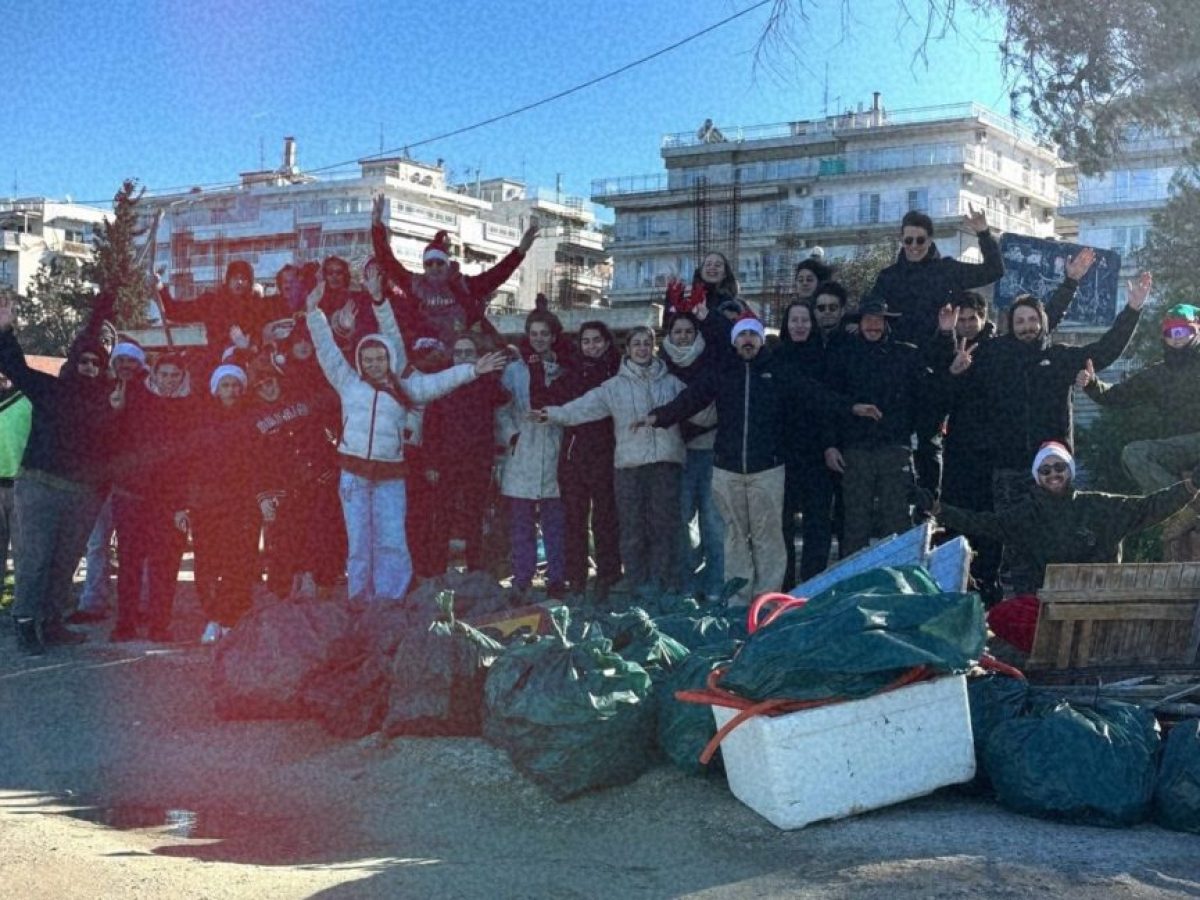 Θεσσαλονίκη: 5.500 λίτρα απορριμμάτων απομακρύνθηκαν από την Ακτή Ντοβίλ
