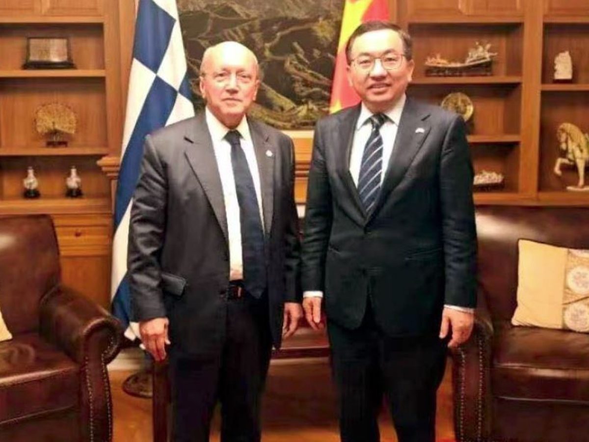 Τι συζήτησε ο Στέργιος Τσίρκας με τον πρέσβη της Κίνας στην Ελλάδα