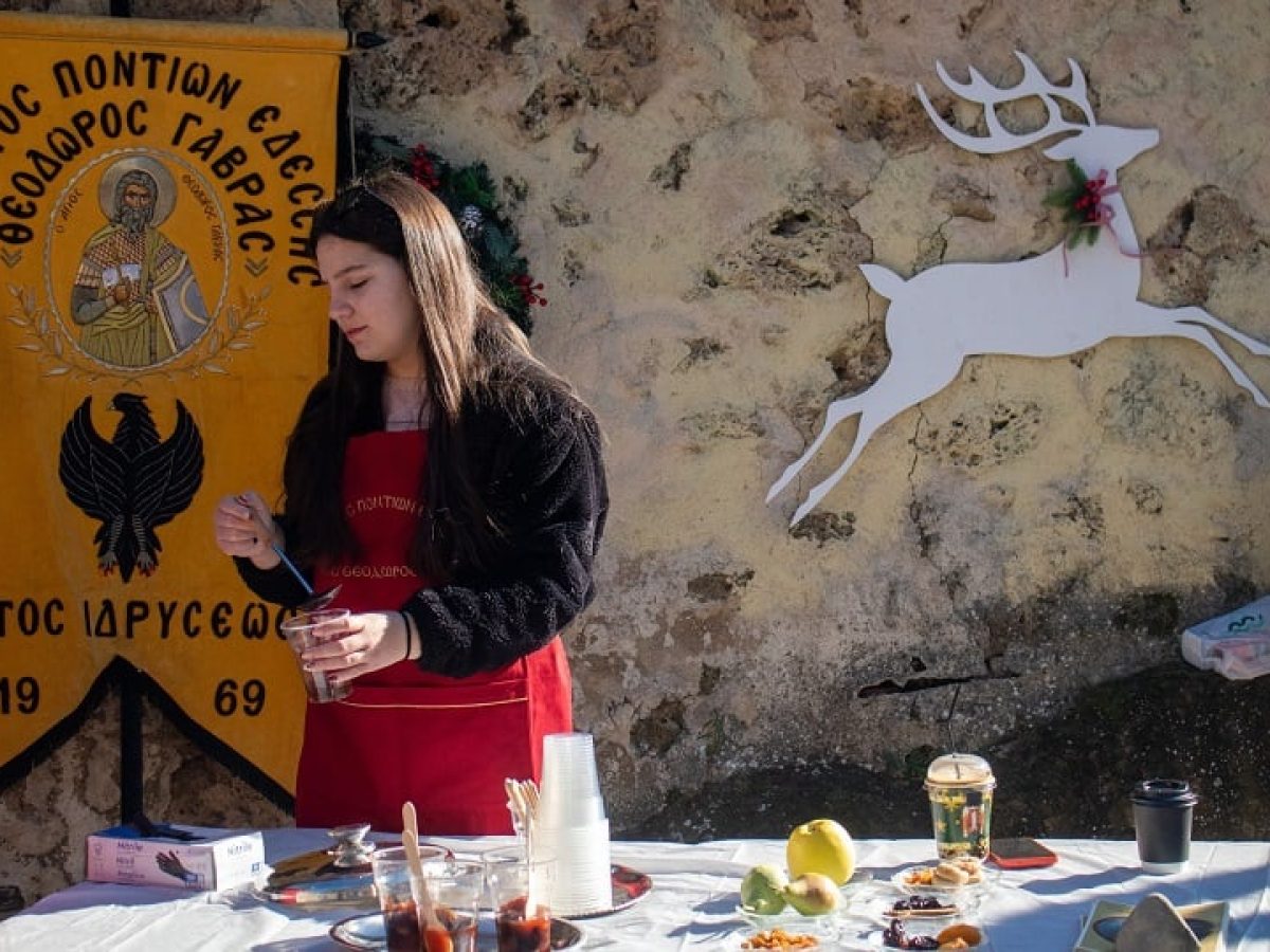 Το χοσάφ’ της ποντιακής κουζίνας ζέστανε τα Χριστούγεννα στους Αστερόμυλους Έδεσσας