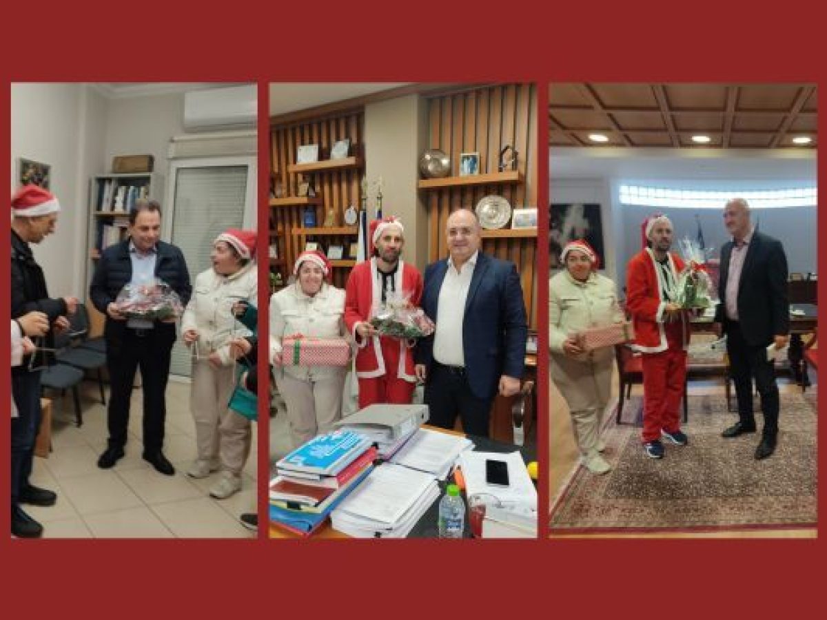 Το Κέντρο Κοινωνικής Στήριξης Κιλκίς μετέφερε το πνεύμα των Χριστουγέννων