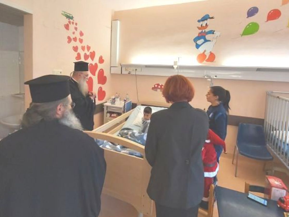Το Νοσοκομείο Δράμας επισκέφθηκε ο Μητροπολίτης Δράμας κ. Δωρόθεος