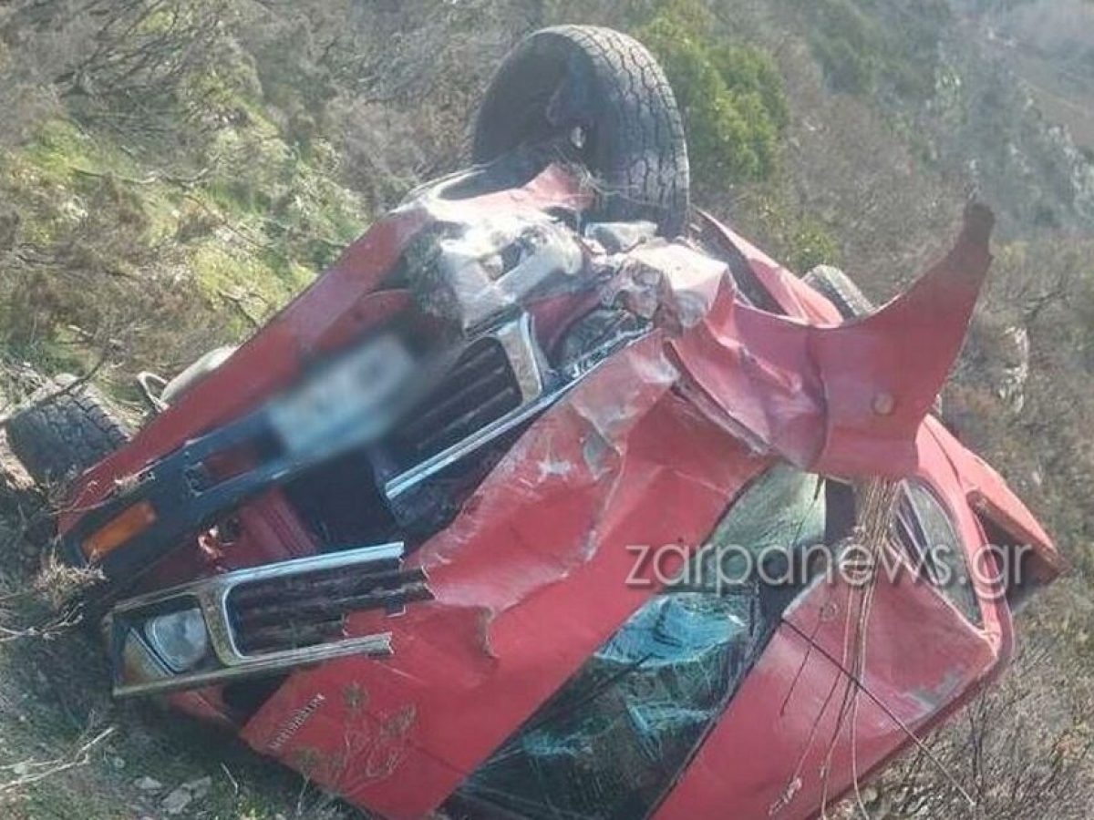 Τραγωδία στα Χανιά: Νεκρός άνδρας που έπεσε σε γκρεμό με αγροτικό – Τον απεγκλώβισε η Πυροσβεστική | Photos