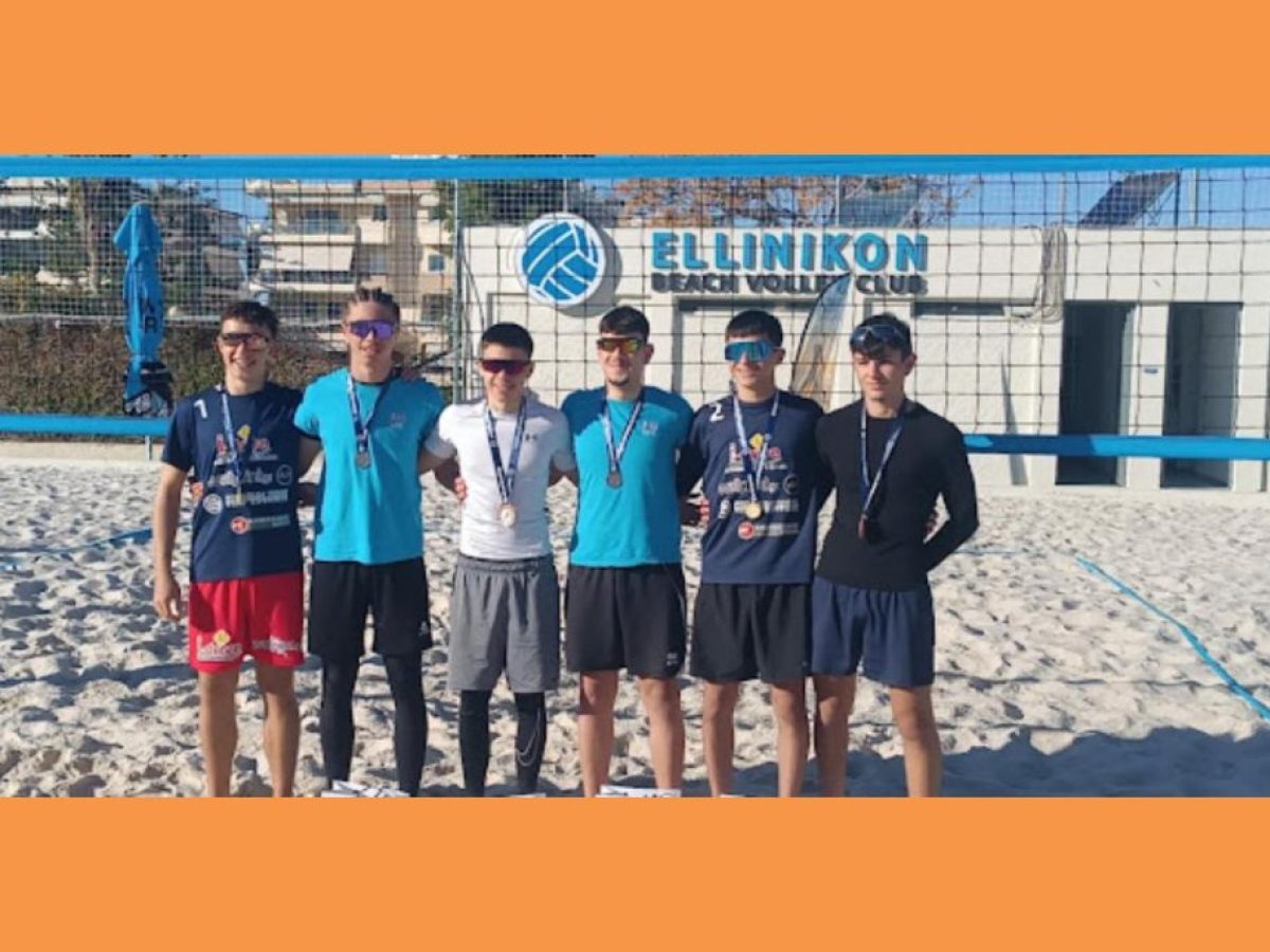 Τσιμάρας Λ. – Ιωαννίδης Δ. κατέκτησαν την 3η θέση στο Πανελλήνιο beach volley open cristmas cup 2025
