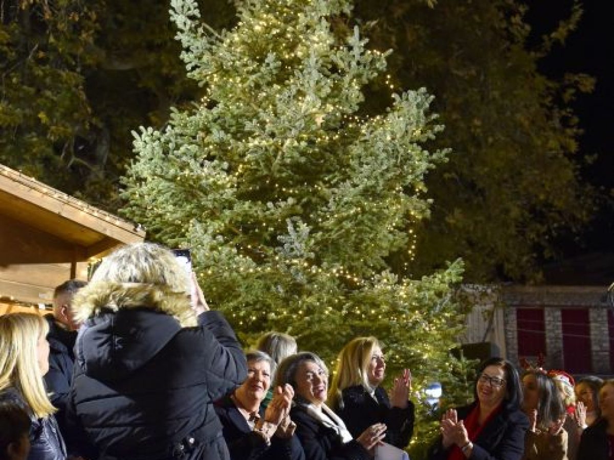 Άναψε το Χριστουγεννιάτικο δέντρο στη Ναύπακτο