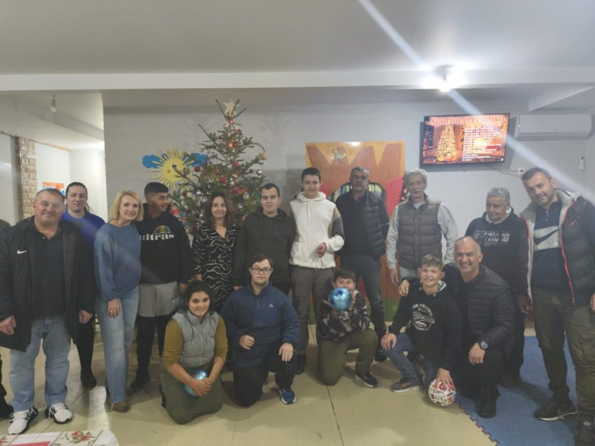 Αγρίνιο: Στο ΚΔΑΠ ΑΜΕΑ «Η Γελαστή Πολιτεία» ο Σύνδεσμος Προπονητών Ποδοσφαίρου