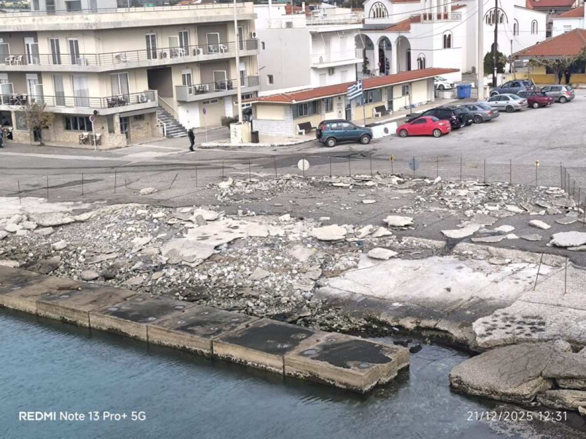Απελπιστική η κατάσταση στην Δυτική προβλήτα του Αντιρρίου