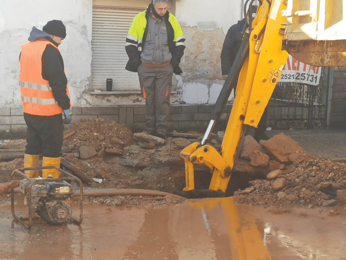 &Alpha;&pi;&omicron;&kappa;&alpha;&tau;&alpha;&sigma;&tau;ά&theta;&eta;&kappa;&epsilon; &mu;&epsilon;&gamma;ά&lambda;&eta; &beta;&lambda;ά&beta;&eta; &sigma;&tau;&omicron; &delta;ί&kappa;&tau;&upsilon;&omicron; ύ&delta;&rho;&epsilon;&upsilon;&sigma;&eta;&sigmaf; &tau;&eta;&sigmaf; &pi;ό&lambda;&eta;&sigmaf;