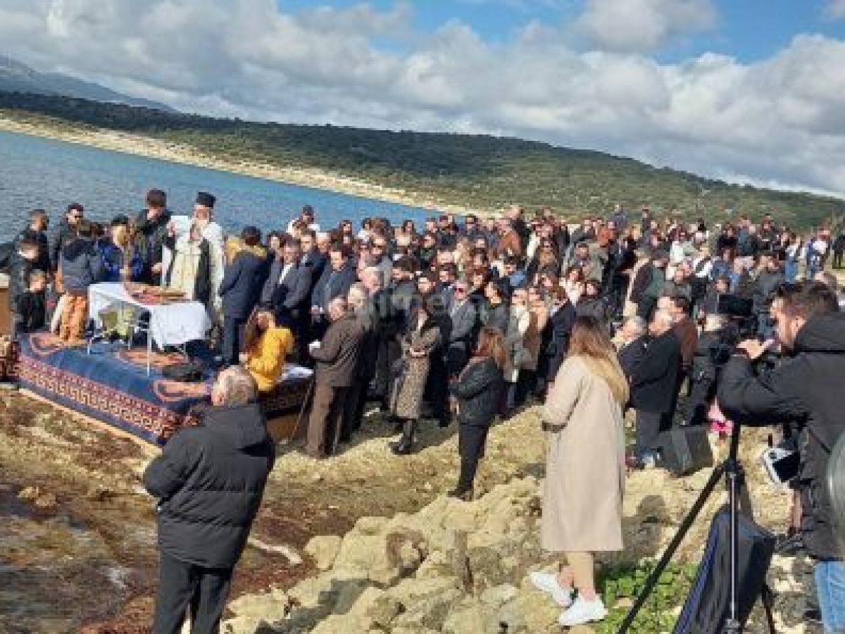 2026 | Αγιασμός των υδάτων στη λίμνη Τάκα