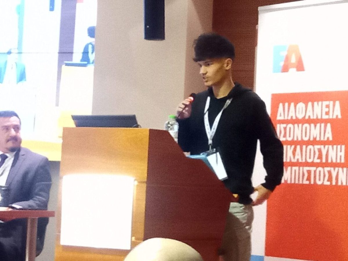 2ο ΓΕΛ Μεσολογγίου: Πρωτιά του μαθητή Φανούρη Λυκοτραφίτη σε Πανελλήνιο Διαγωνισμό