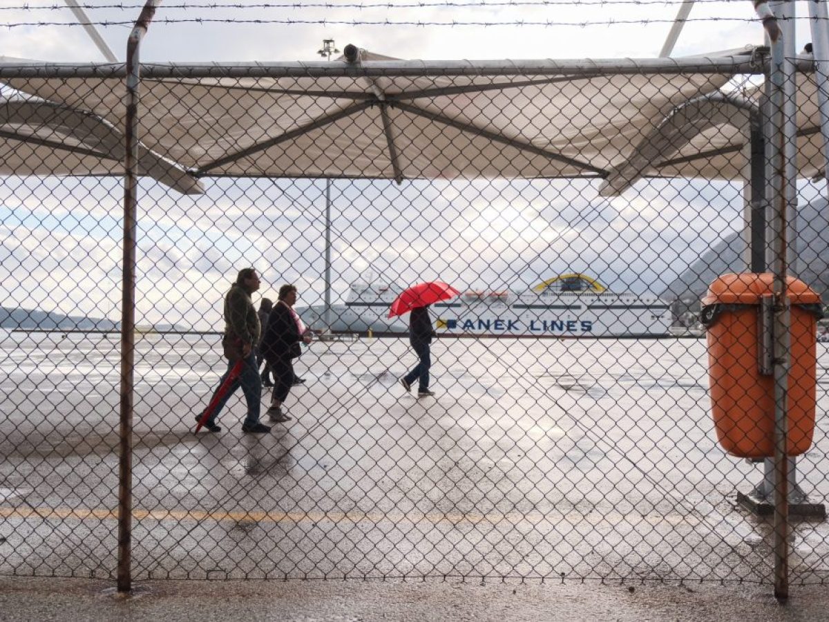 Aπαγορευτικό απόπλου από και προς το λιμάνι Σούδας