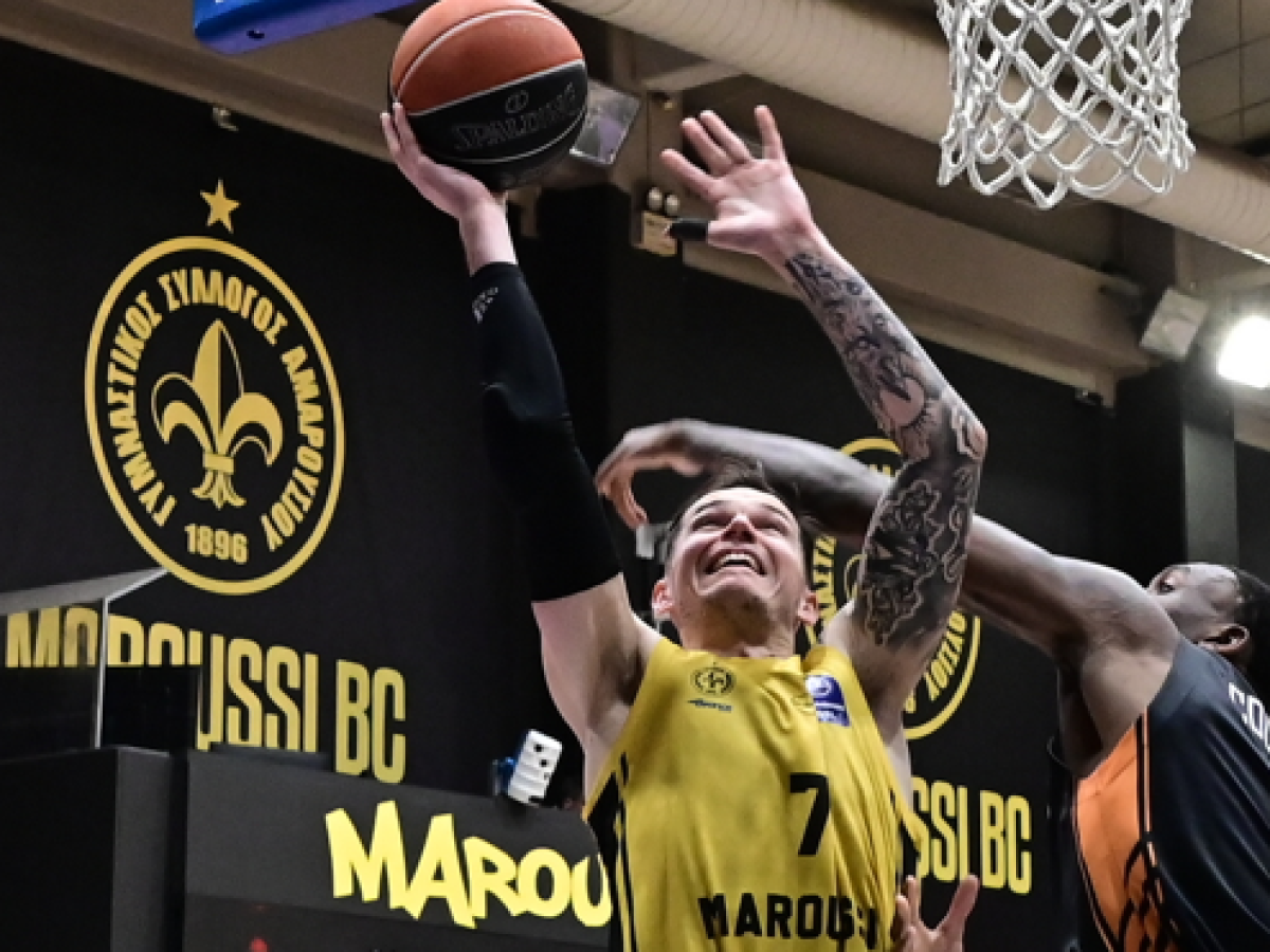 BASKET LEAGUE: Επιστροφή στις νίκες για το Μαρούσι που υπέταξε τον Προμηθέα Πάτρας