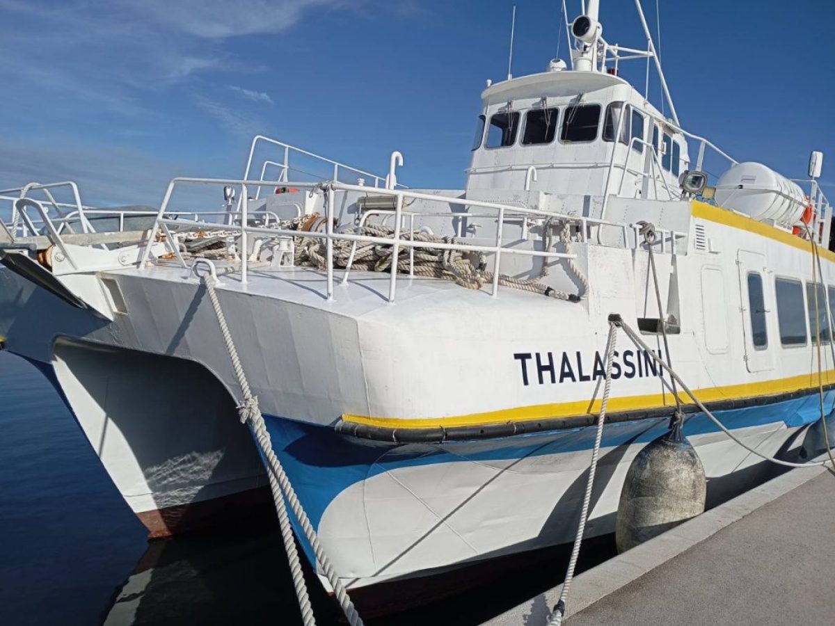 THALASSINI – Νέο τουριστικό πλοίο, ελληνικής ιδιοκτησίας, ενισχύει τη γραμμή Σάμου – Τουρκίας