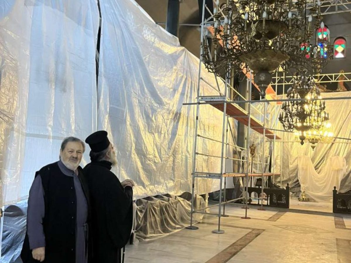 Αυτοψία στον μητροπολιτικό ναό εν όψει της αποκατάστασής του