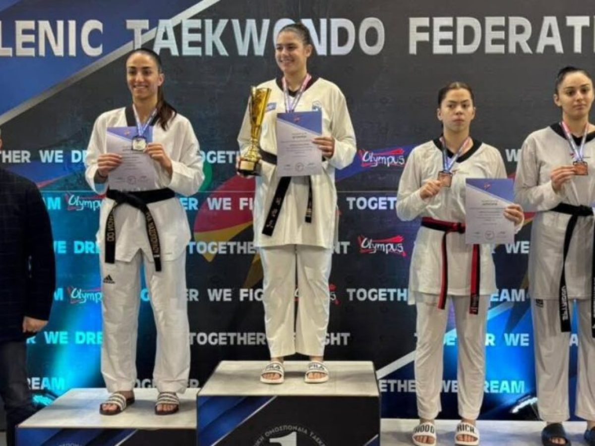 Χάλκινο για την Ασπασία-Μαρία Μπρέλα στο Πανελλήνιο Ταεκβοντό