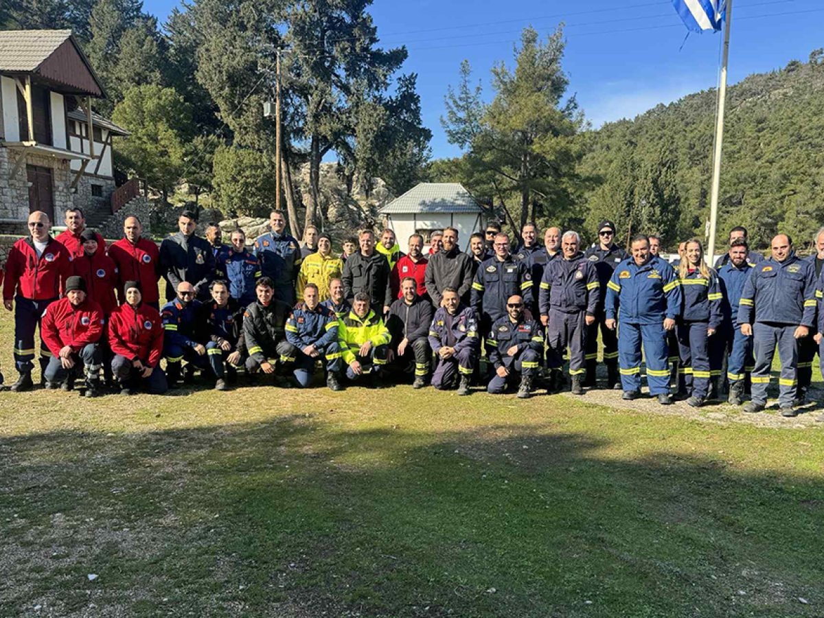Χρήστος Ευστρατίου: Η Περιφέρεια Νοτίου Αιγαίου είναι κοντά στις δραστήριες εθελοντικές ομάδες – Εκπαιδευτικό εργαστήριο στον Προφήτη Ηλία