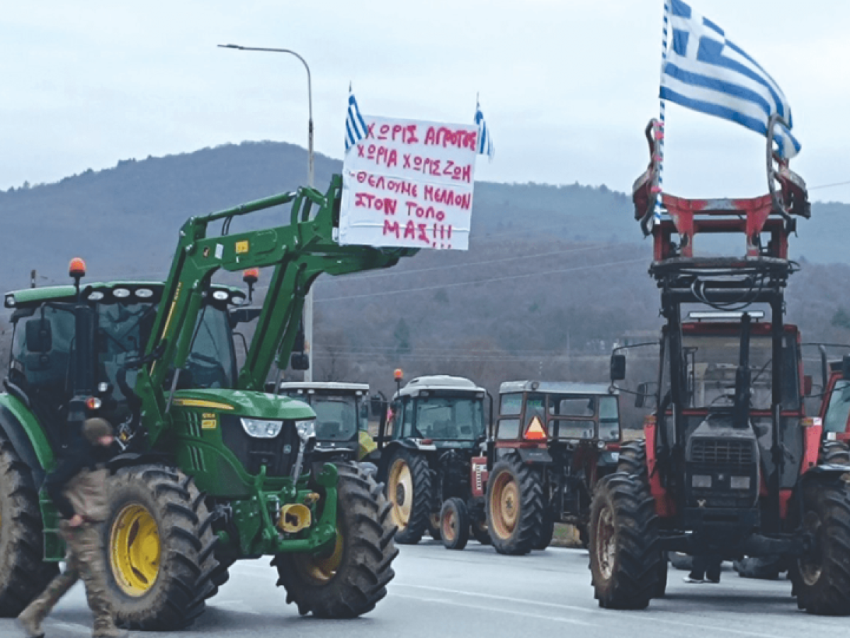 Διήμερος αποκλεισμός στη Δράμα για τα φορτηγά