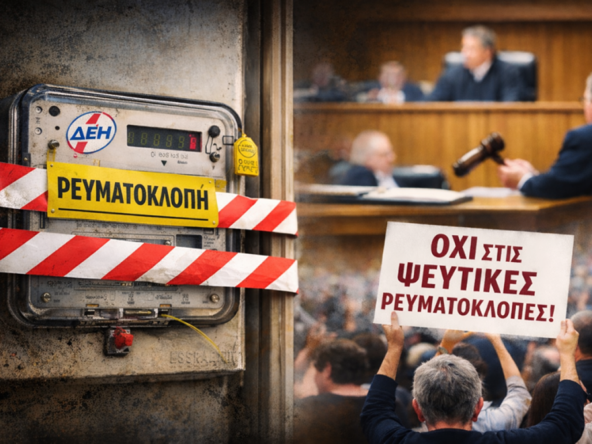 Δικαιοσύνη και ΡΑΑΕΥ «βάζουν φρένο» στις λάθος κατηγορίες ρευματοκλοπής