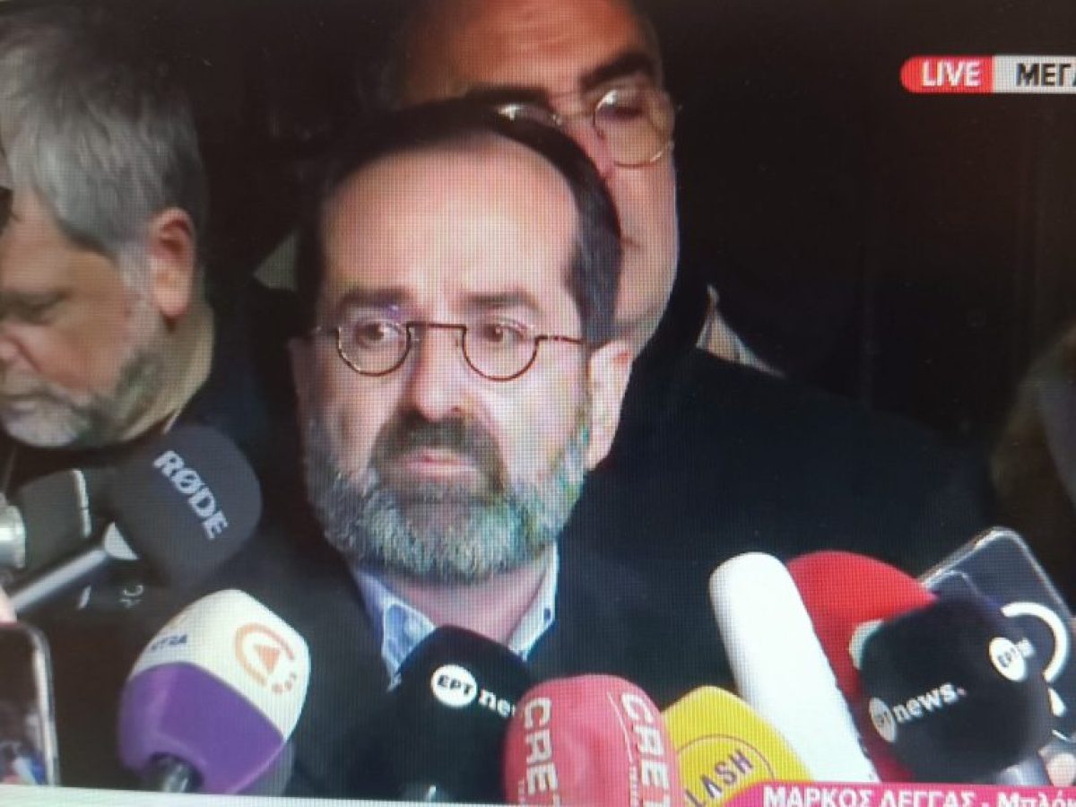 Δηλώσεις Μάρκου Λέγγα: «Οι λύσεις δίνονται μέσα από διάλογο» – Έντονη κριτική από ΣΥΡΙΖΑ για “στημένο διάλογο” (video)