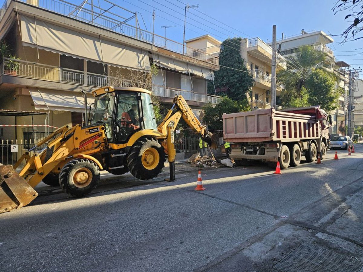 Δήμος Ηρακλείου Αττικής – Ποδαρικό με έργα πεζοδρομίων – αρχή από την οδό Κασταμονής