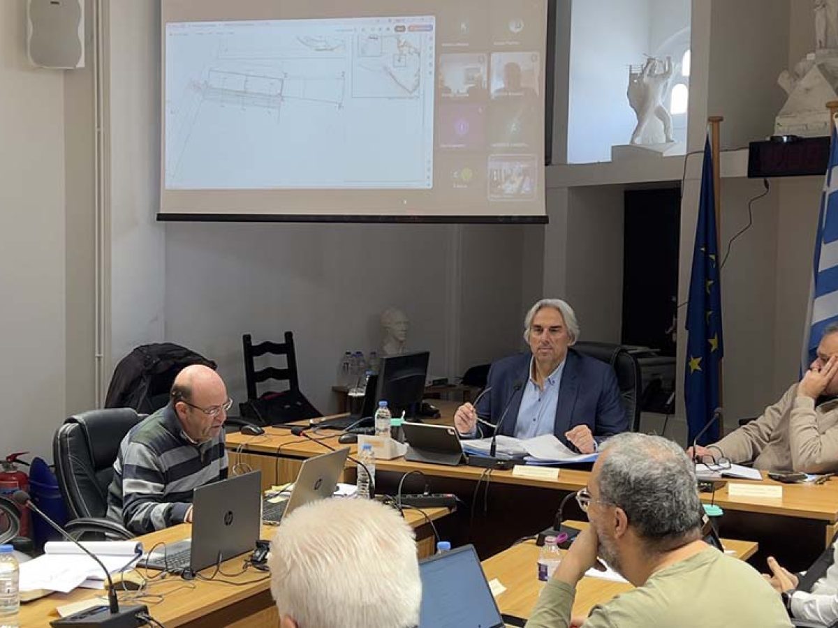 Δήμος Τήνου: Σύσκεψη εργασίας για το έργο «Αποκατάσταση ζημιών στον προσήνεμο μώλο στο «Έξω Λιμάνι» Λιμένα Τήνου»