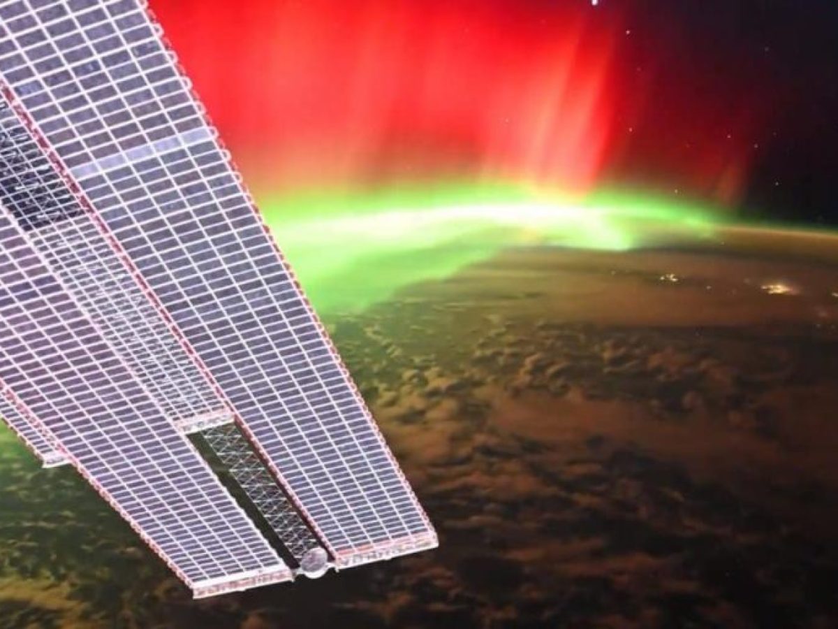 Δείτε πώς φαίνεται το βόρειο σέλας από το Διάστημα -Στη διάρκεια της ισχυρής ηλεκτρομαγνητικής καταιγίδας