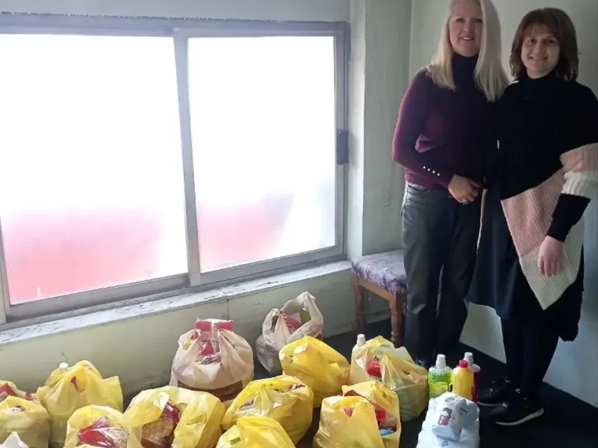 Ευχαριστήρια επιστολή για τη συγκέντρωση ρούχων, τροφίμων και ειδών πρώτης ανάγκης