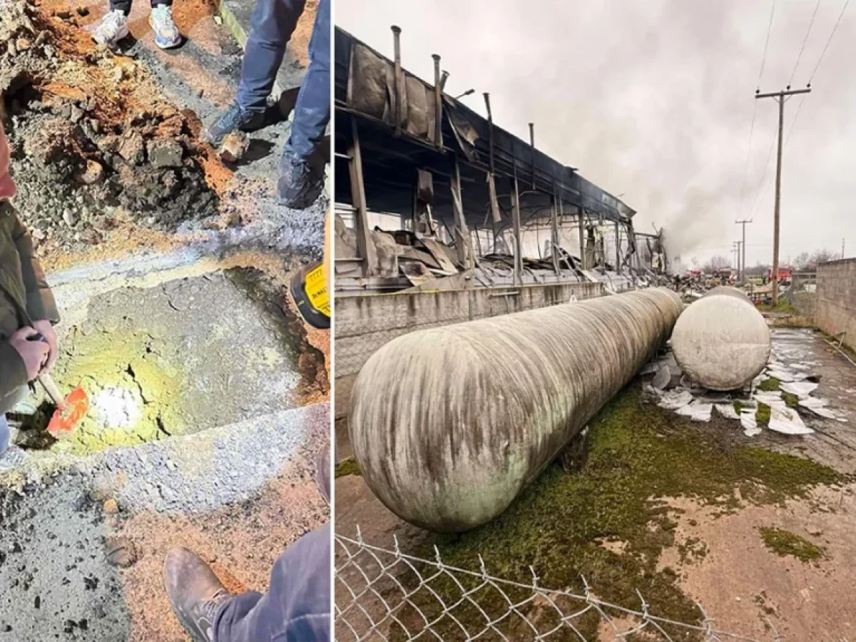 Έκρηξη στη Βιολάντα: Λάθος τοποθέτηση στις δεξαμενές προπανίου ήδη από το 2020 είχε διαπιστώσει η Περιφέρεια – Αδήλωτο το υπόγειο