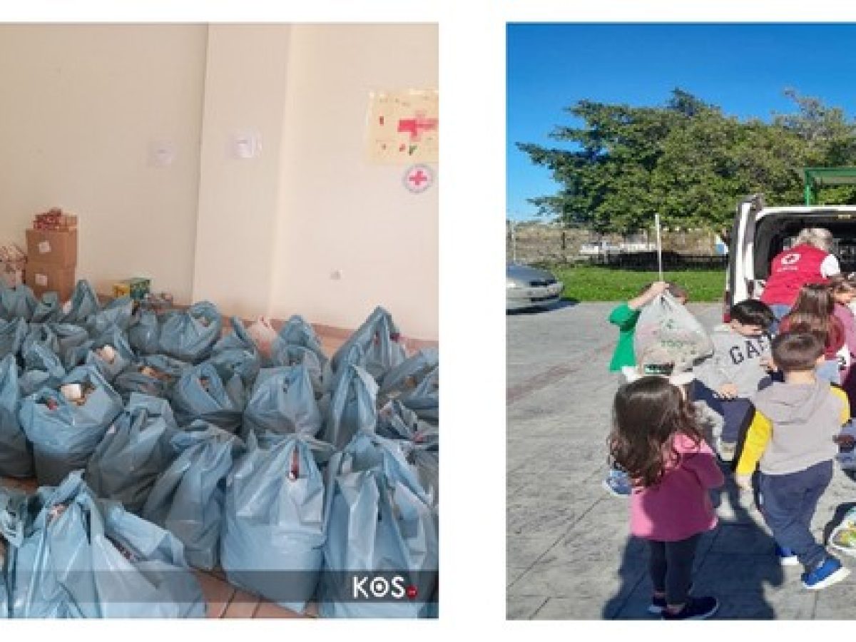 Ελληνικός Ερυθρός Σταυρός: Διανομή 530 δεμάτων αγάπης σε 220 οικογένειες  ΕΥΧΑΡΙΣΤΗΡΙΟ